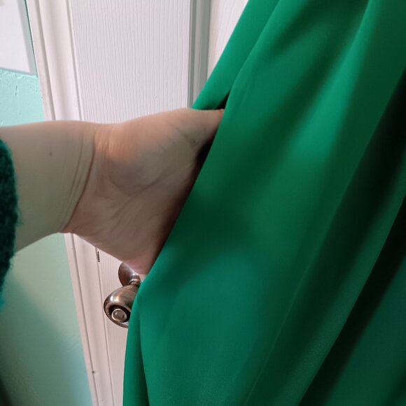 Calvin Klein dress Kelly Green size 8 - Picture 3 of 7